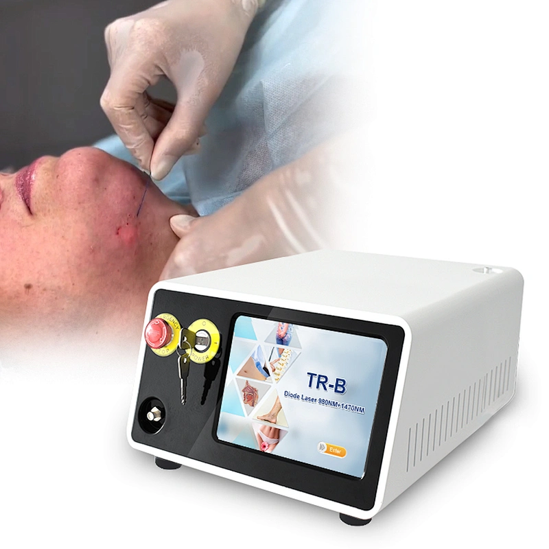 2024 Newest Endolaser 1470nm 980nm Diode Laser Face Lifting Liposuction Machine