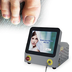 Portable High Power 980nm 30W Diode Laser Remove Nail Fungus Podiatry Onychomycosis Treatment Machine
