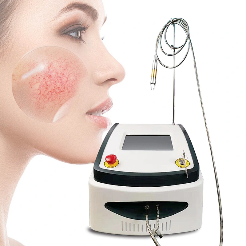 60W 980nm Diode Laser Vascular Therapy Vein Removal Machine Beauty Vascular Removal Capillaries Blood Vessels