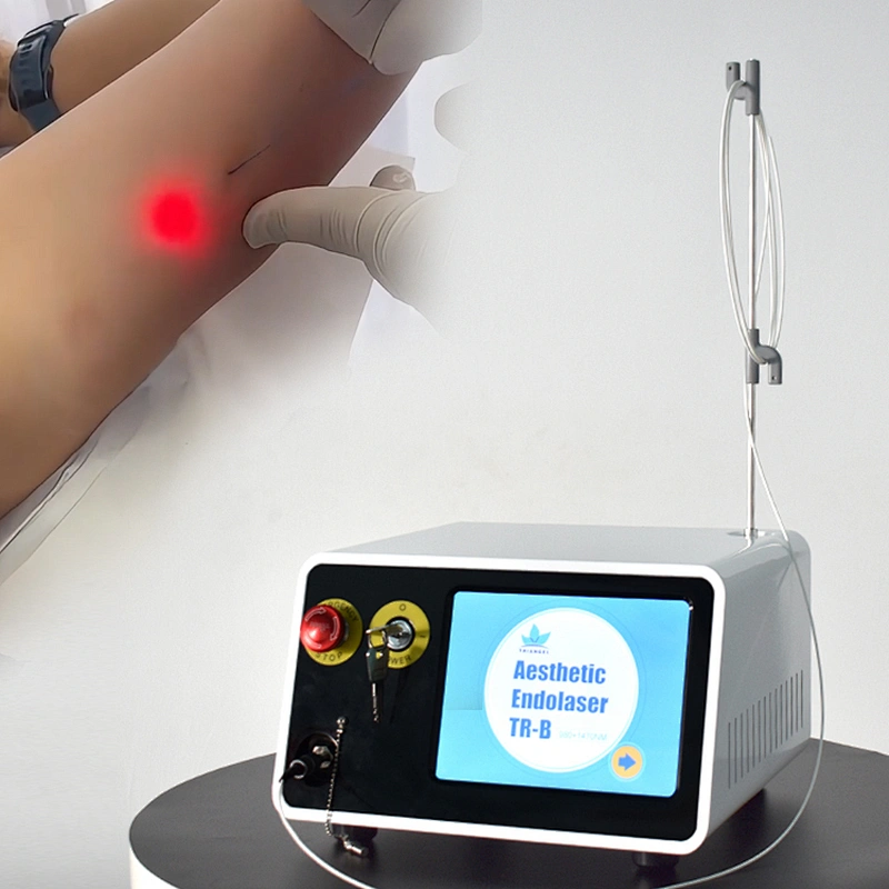 2025 Newest Lipolysis Surgical Device 980nm 1470nm Laser Liposuction Endolaser Facial Lifting Machine