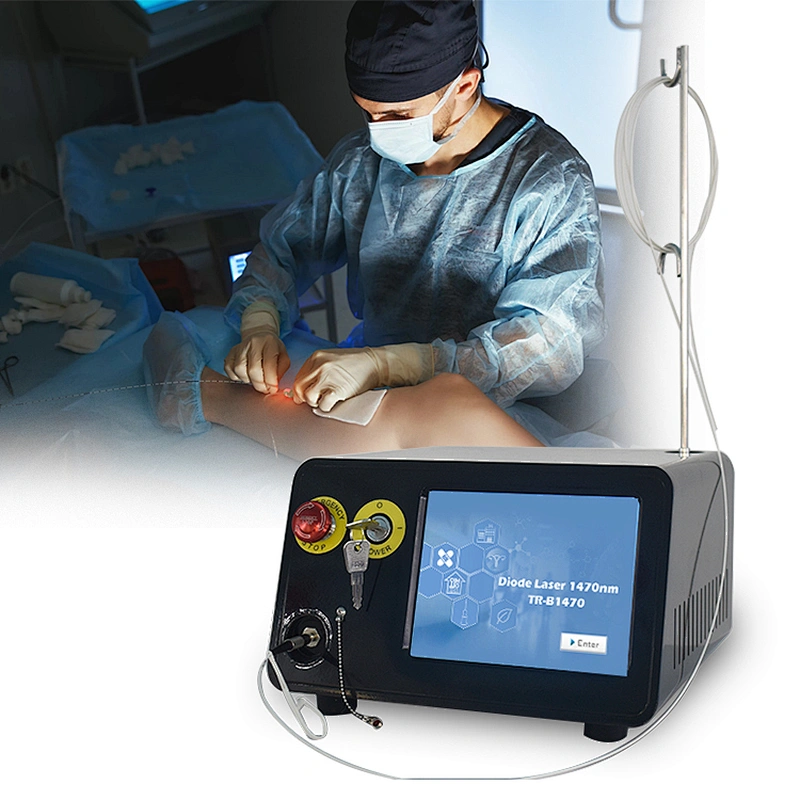 Multiple Function1470nm Pain Free High Radio Frequency Vascular Spider Vein Removal Treatment Laser Blood Vessel Removal Machine