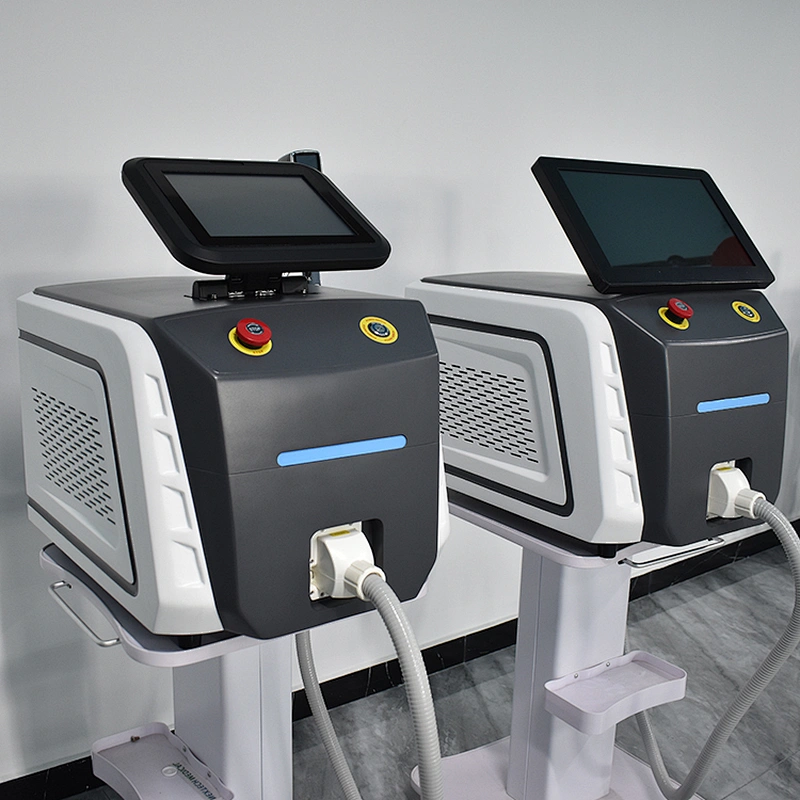 Triple Wavelength 755nm 808nm 1064nm Permanent Alexandrite Hair Removal Machine Diode Laser
