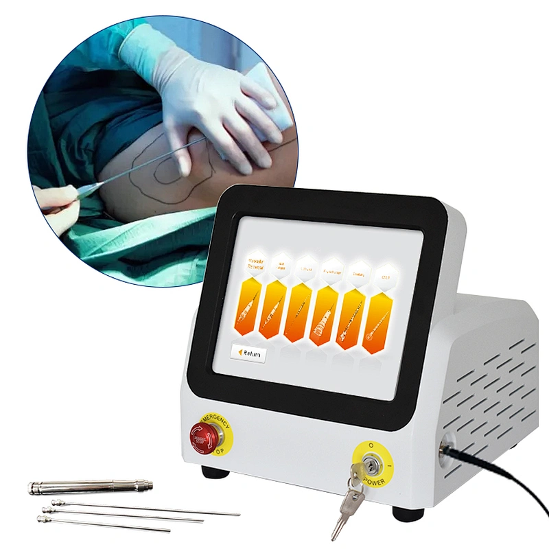 Factory Price Plastic Surgery  Minimal Invasive 980nm Laser Assisted Liposuction Machine