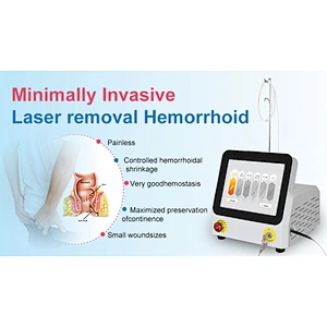 2024 Hot Seller 980nm 60w Diode Laser for Hemorrhoids Laser Fistula Treatment
