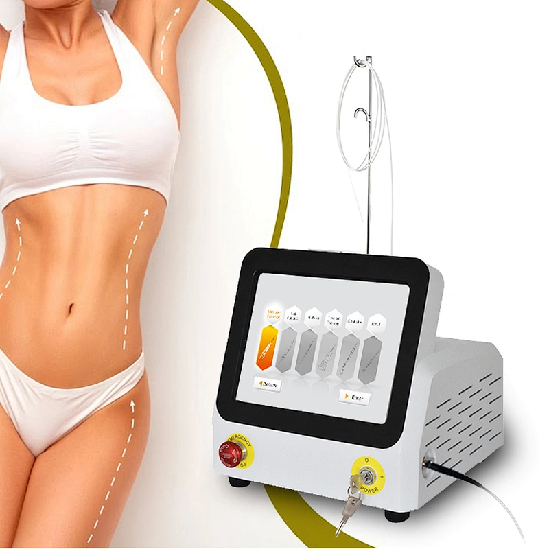 Endolaser Lipolaser 980nm Laser Assisted Fat Weight Loss Fiber Laser Cannula Laser Liposuction Machine
