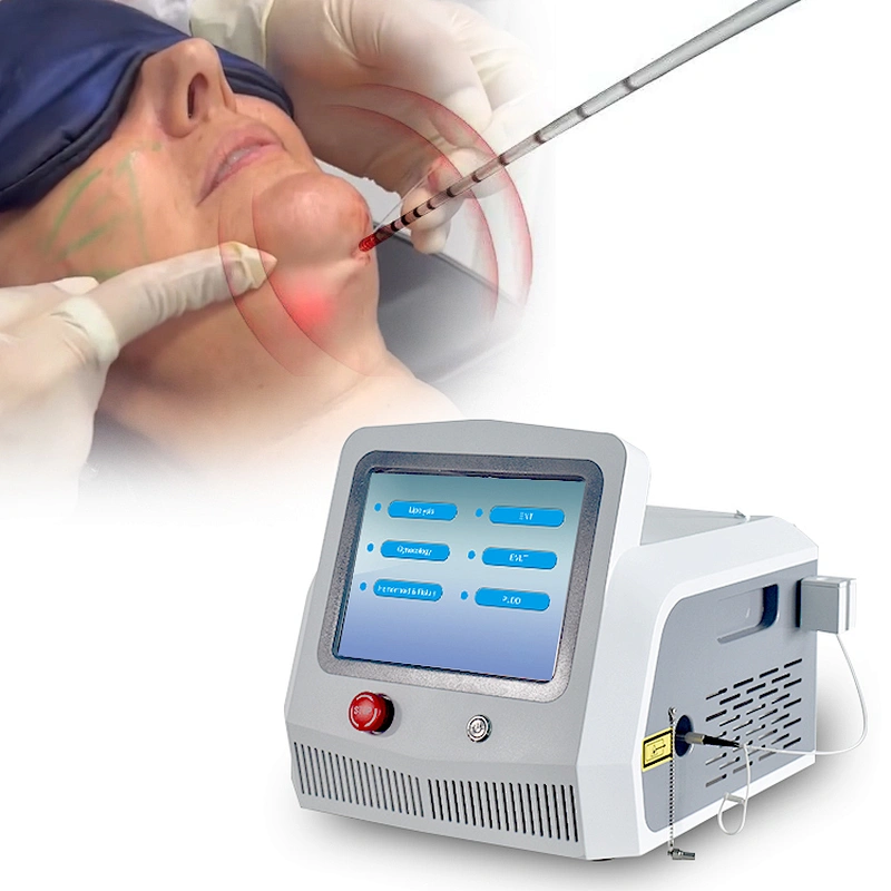 Hot Sale Newest Vaser Liposuction Machine 980nm 1470nm Fiber Diode Laser Endolaser Face Lifting Equipment