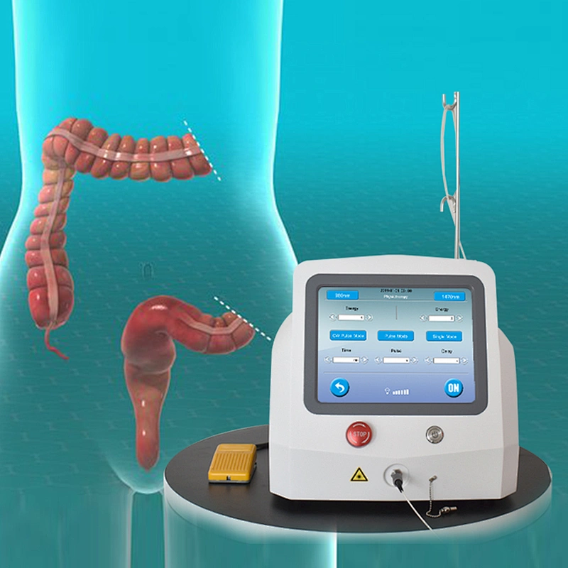 980nm Laser Ablation Anorectal Surgery Equipments Proctology Laser 1470nm  Hemorrhoids Treatment Proctology Laser