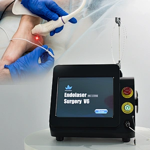 Diode Laser Removal Legs Varicose Veins 980nm 1470nm EVLT Endovenous Varicose Veins Treatment Machine