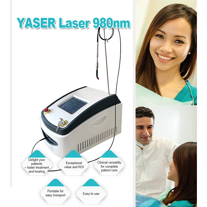 Hot Sale 980nm Diode Laser Dental Surgery Machine Tooth Whitening Oral Therapy Dental Machine