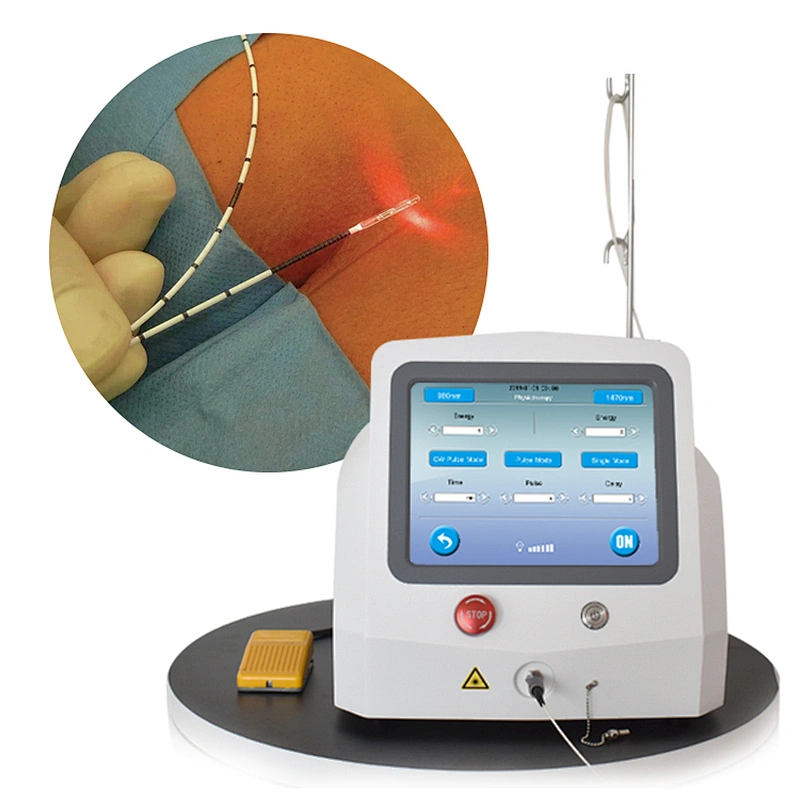 Diode Laser 1470nm 980nm Minimally Invasive Surgery Removal Anal Fistula Hemorrhoids Fiber Laser Thermal Ablation Machine