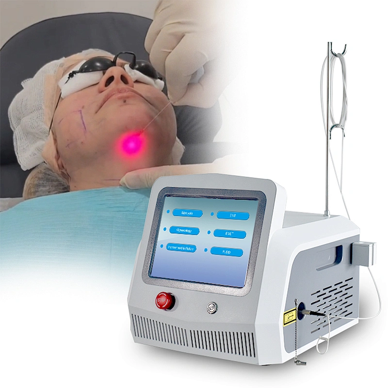 Tazlaser Laseev Por Diode Laser 980nm1470nm Lipolysis Slimming Fat Removal Double Chin Endolaser Liposuction Machine