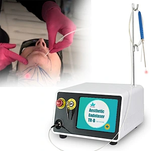 Tazlaser Newest Vaser Liposuction Machine Diode Laser 980nm1470nm Remove Eye Wrinkles and Facial Lifting/firming the Jawline