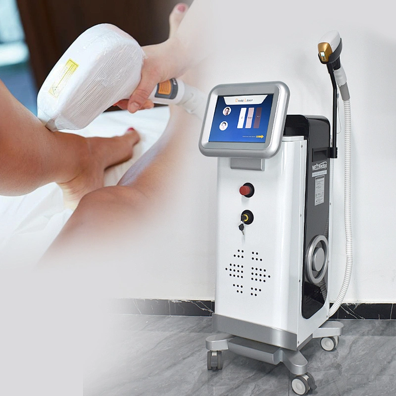 Permanent Hair Removal 808nm Diode Laser Professional Multi - Waves Diode Laser Hair Removal 1600W