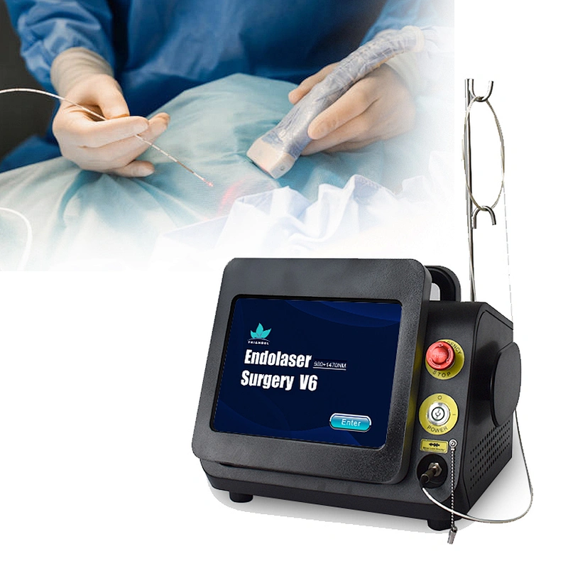 High Effectiveness 980nm 1470nm Diode Laser Varicose Veins Machine
