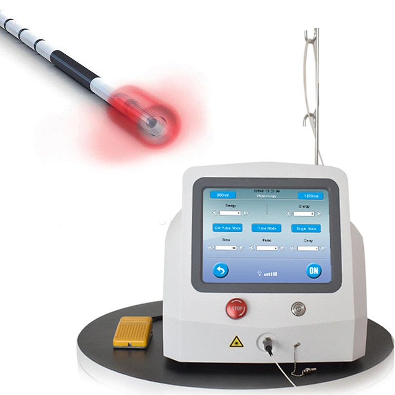 EVLT Varicose Vein Laser Treatment 1470nm 980nm Diode Laser Fiber Transfer Mini Invasive Endovascular Surgery Beauty Equipment