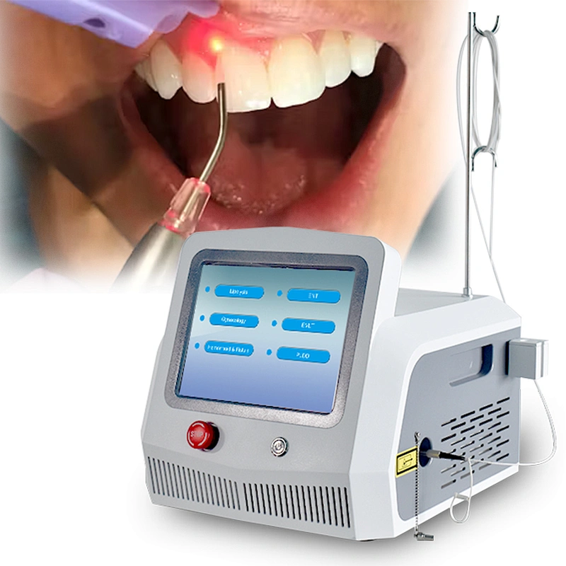 Hot Sale Diode Laser 1470nm 980nm Teeth Whitening Laser Medical Equipment Cutting Soft Tissue Dental Laser Machine