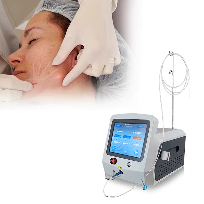 Assisted Surgical Liposuction 1470nm Lift Face Endo Laser Optic Fibers Laser Lipolysis Laser Diode 980 Nm Surgery Plastic