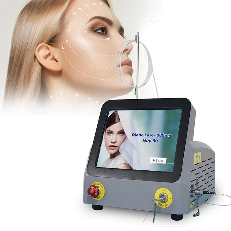 Newest 980nm Diode Laser Vascular Remove 980nm 30w Laser Machine for Spider Treatment Beauty Treatment