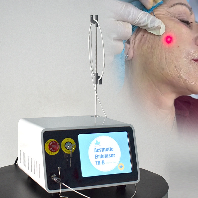 Fiberlifting Multifunction Surgical Liposuction 980nm+1470nm Diode Laser Liposuction Endolaser Face and Neck Lifting Machine