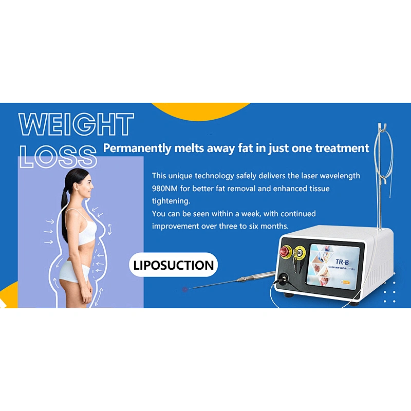 2024 Professional 980nm 1470nm Minimal Invasive  Fiber  Lipolysis Liposuction Laser Facelift Machine