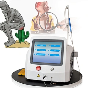 Hemorrhoids Ectomy Laser Surgery 1470nm 980nm Fistulas Diode Laser Treatment Machine Proctology Laser