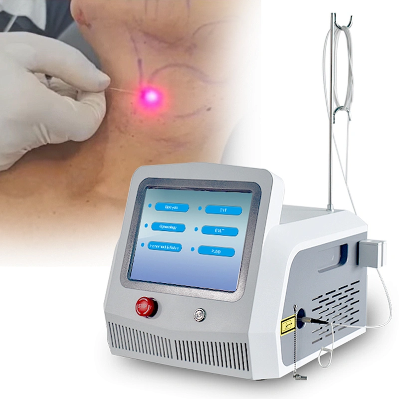 New Diode Lipo Laser 980nm 1470nm  EndoSkin Face Lifting Laserlift EndoLaser Lipolysis Laser 1470nm