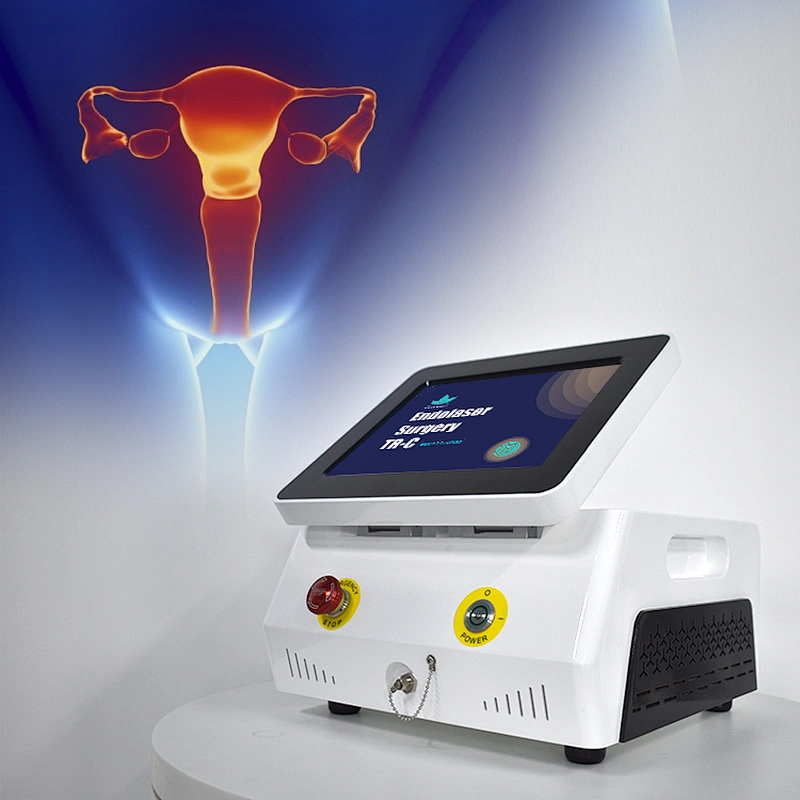 Gynecological Vaginal Laser Therapy  Instruments 980nm 1470nm Medical Laser  Tighten Vaginal and Rejuvenation Surgery Equipment