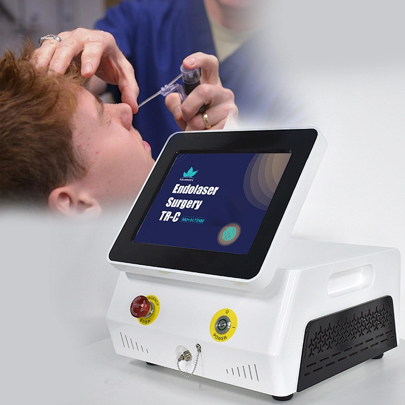 Portable 980nm 1470nm Medical Diode Laser Surgical Instrument for ENT Surgery