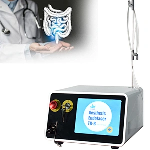 Proctology Treatment Hemorrhoids Piles Fistula 980nm 1470nm Diode Laser Surgery Removal Machine