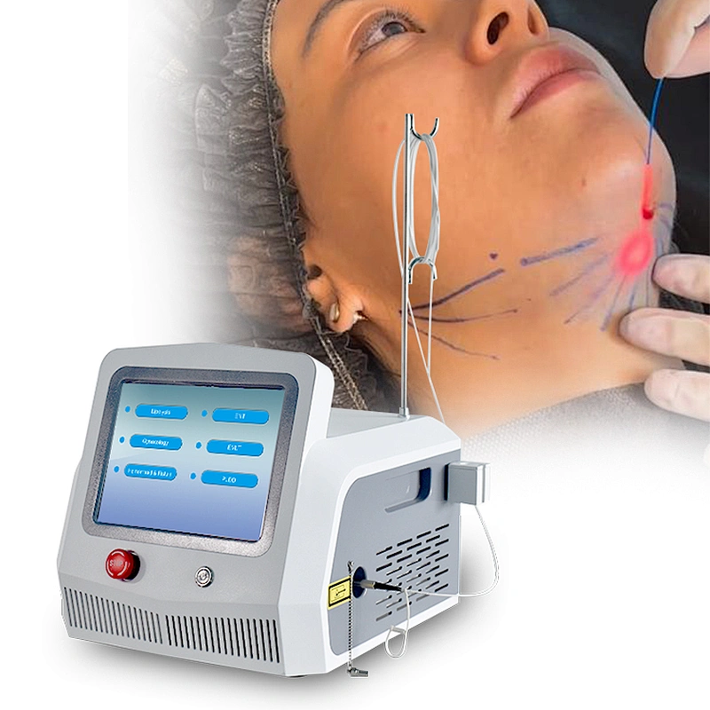 Triangel Laseev Portable Lipolysis Endolaser Slimming Fat Removal Liposuction Machine for Sale Diode Laser 980nm+1470nm