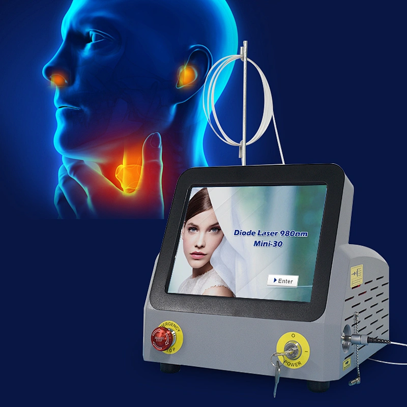 2024 Professional Diode Laser Instrument 980nm Diode Laser Treating Ent