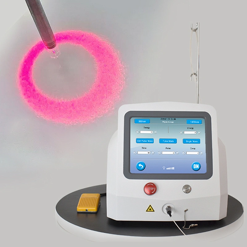 Newest Gynecology Laser Rehabilitation Devices Diode Laser 1470nm 980nm Instruments for Pelvic Floor Muscle Recovery