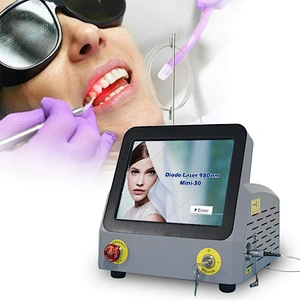 Three Wavelength Diode Dental Soft Tissue Laser Oral Treatment Teeth Whitening