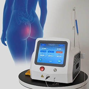 Hemorrhoids Ectomy Laser Surgery 1470nm 980nm Fistulas Diode Laser Treatment Machine Proctology Laser