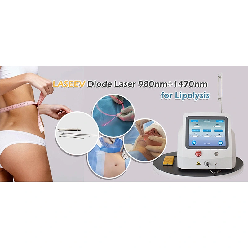 Aesthetic Medicine Laser 980nm1470nm Liposuction Device Fat Removal Lipomas Beauty Machine Liposuction Laser Surgery