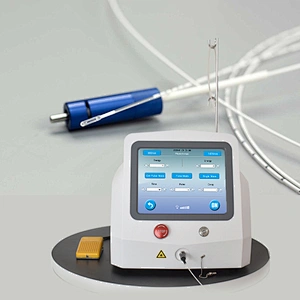 Triangel Laseev Portable EVLT Machine for Sale Diode Laser 980nm+1470nm Support Customization Varicose Veins Removal