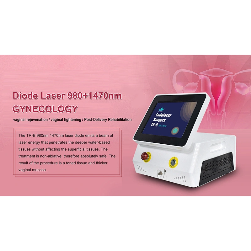 2024 Top Sale Vaginal Tightening Laser Vaginal Tightening Rejuvenation Cold Laser Machine 980nm  1470nm
