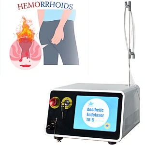 Proctology Treatment Hemorrhoids Piles Fistula 980nm 1470nm Diode Laser Surgery Removal Machine