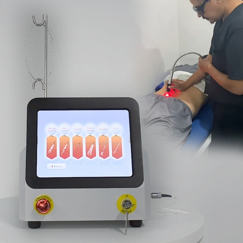 Class IV High Power 60w Diode Laser Fisioterapia Devices Therapy Back Pain Relief Physiotherapy Machine