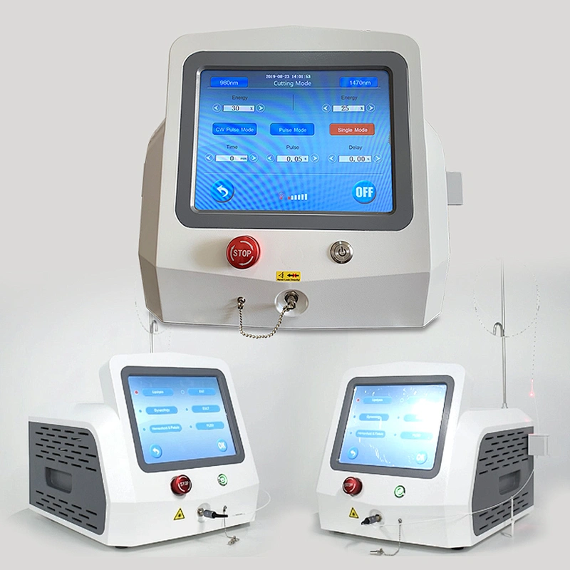 2023 Newest 980nm 1470nm Diode Laser Lipolysis Liposuction Endolaser Machine