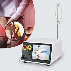 2025 New Hemorrhoid Treatment Surgery Laser Diode 980nm 1470nm Piles and Hemorrhoids Surgical Laser Device