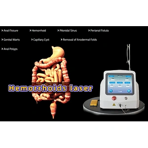 Dual Wave 980nm 1470nm Diode Laser Portable Equipment for Hemorrhoid Remove Proctological Trentment Piles