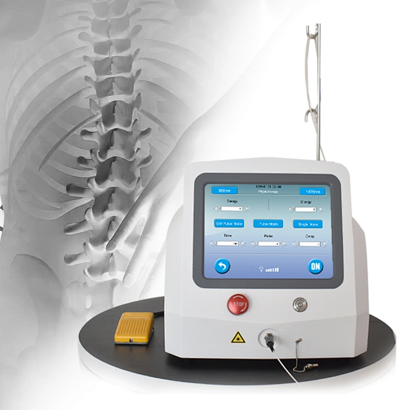 980nm 1470nm Laser Disc Decompression Machine PLDD Treatment Lumbar Disk Herniation