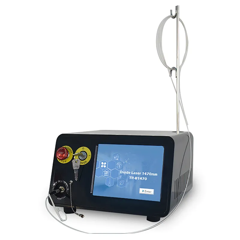 Triangel 2024 Surgical   Laser 980nm Laser Liposuction 1470nm Double Chin/eyebag  Removal Laser Device