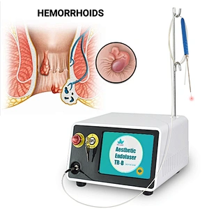 Hot Sale Portable 980nm 1470nm Hemorrhoid Diode Laser Excision Device for Proctology Hemorrhoid Piles Treatment
