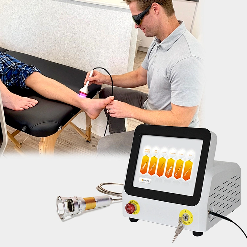 Class IV Hot Sale Diode Laser 980nm Physiotherapy Treatment Arthritis Knee Injury Back Pain Relief Physiotherapy Machine