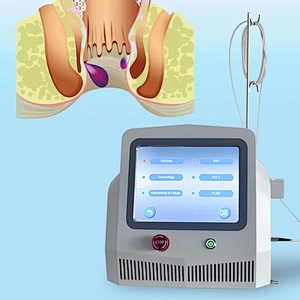 Dual Wave Diode Laser Portable Equipment 980 1470 Nm For Hemorrhoid Remove Proctological Trentment Piles
