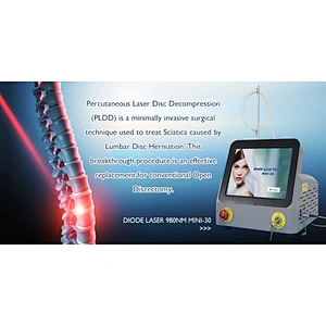 Class IV Medical Diode Laser 980nm PLDD Percutaneous Laser Treatment Machine