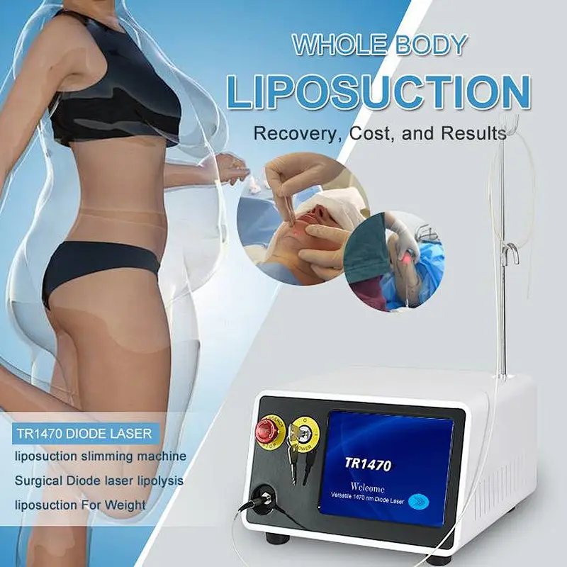 Facelifting Laser 980nm 1470nm Lipolysis Necklift Lipolysis Laser Treatment