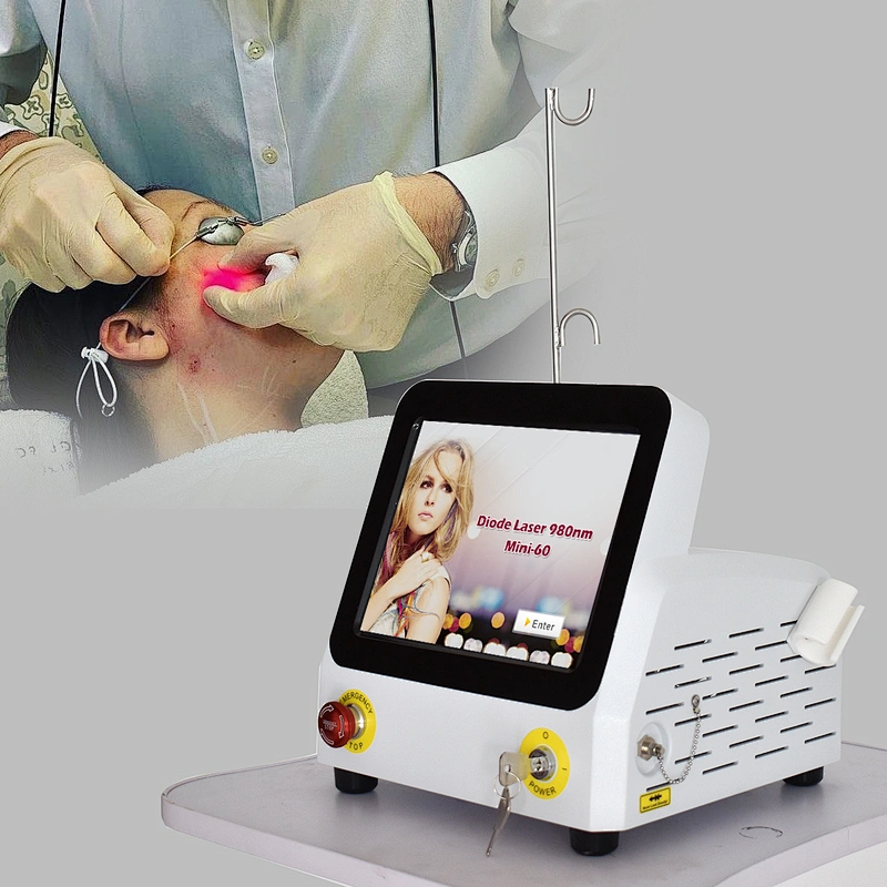 980nm Lipolysis Facial Lifting Endolaser Lipolaser De Diodo Device Plastic Surgery Fiber Laser Beauty Machine